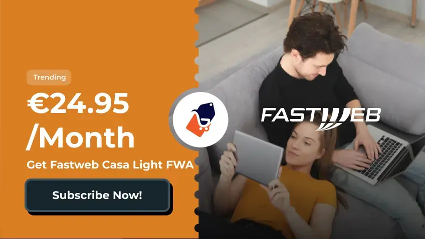 L'Offerta Internet Casa di Oggi 1 Febbraio 2024: Fastweb Casa Light FWA